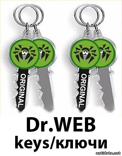 ключи для Dr.Web